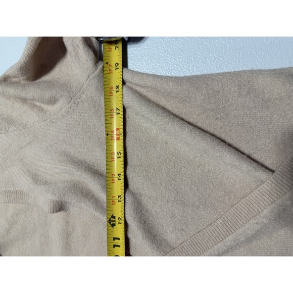 Ann Taylor Sweater Womens Sz Small Pink Alpaca Blend Knit V Neck - Picture 5 of 6